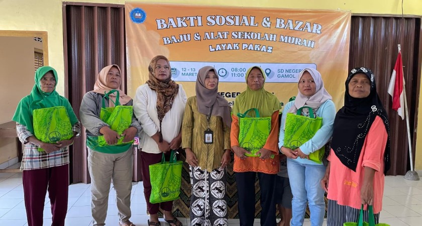 Bazar dan Bakti Sosial SD Negeri Gamol 2026: Wujud Kepedulian dan Kebersamaan di Lingkungan Sekolah